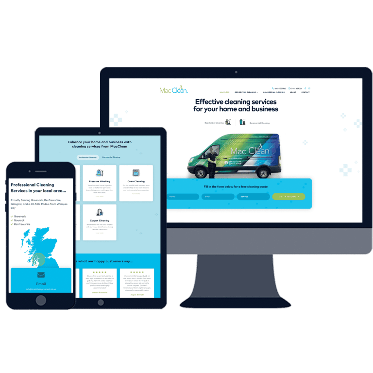 construction website developers