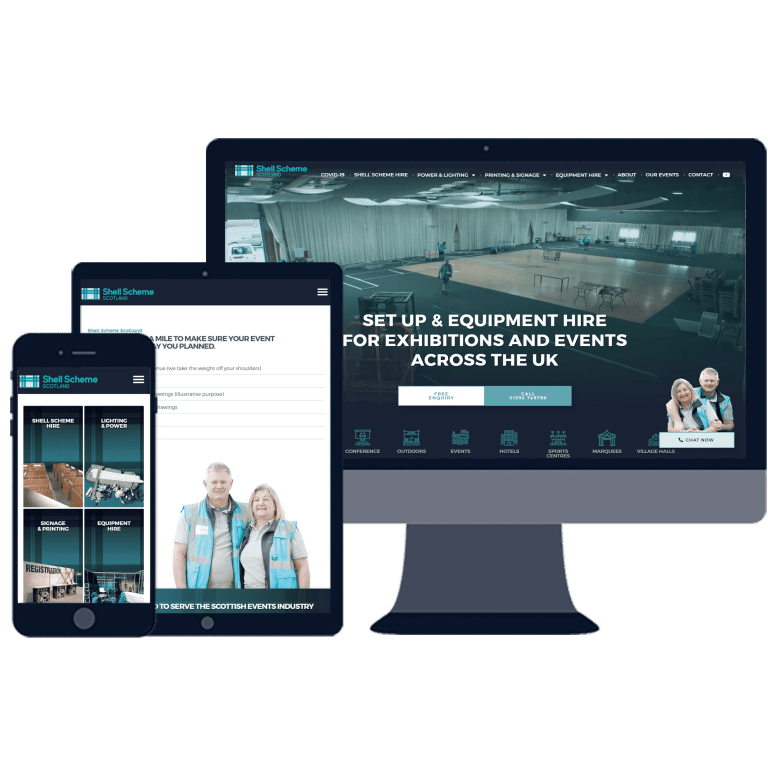 construction website specialists